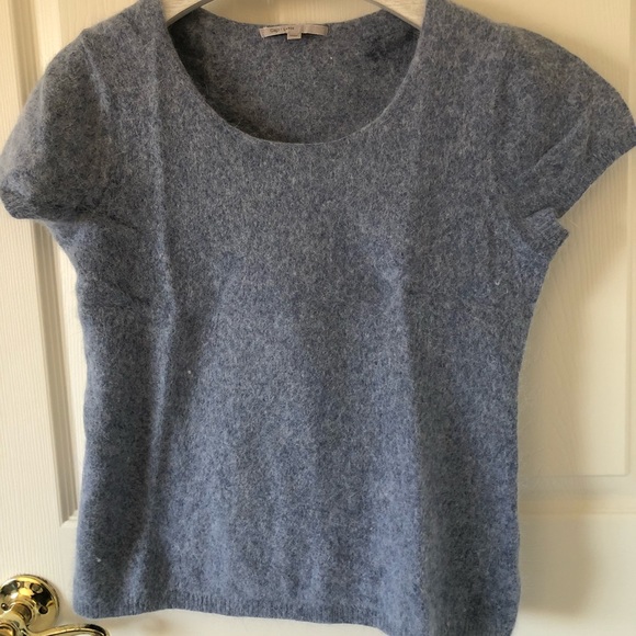 Baby blush blue Angora Rabbit Hair Shirt from GAP - Picture 1 of 4
